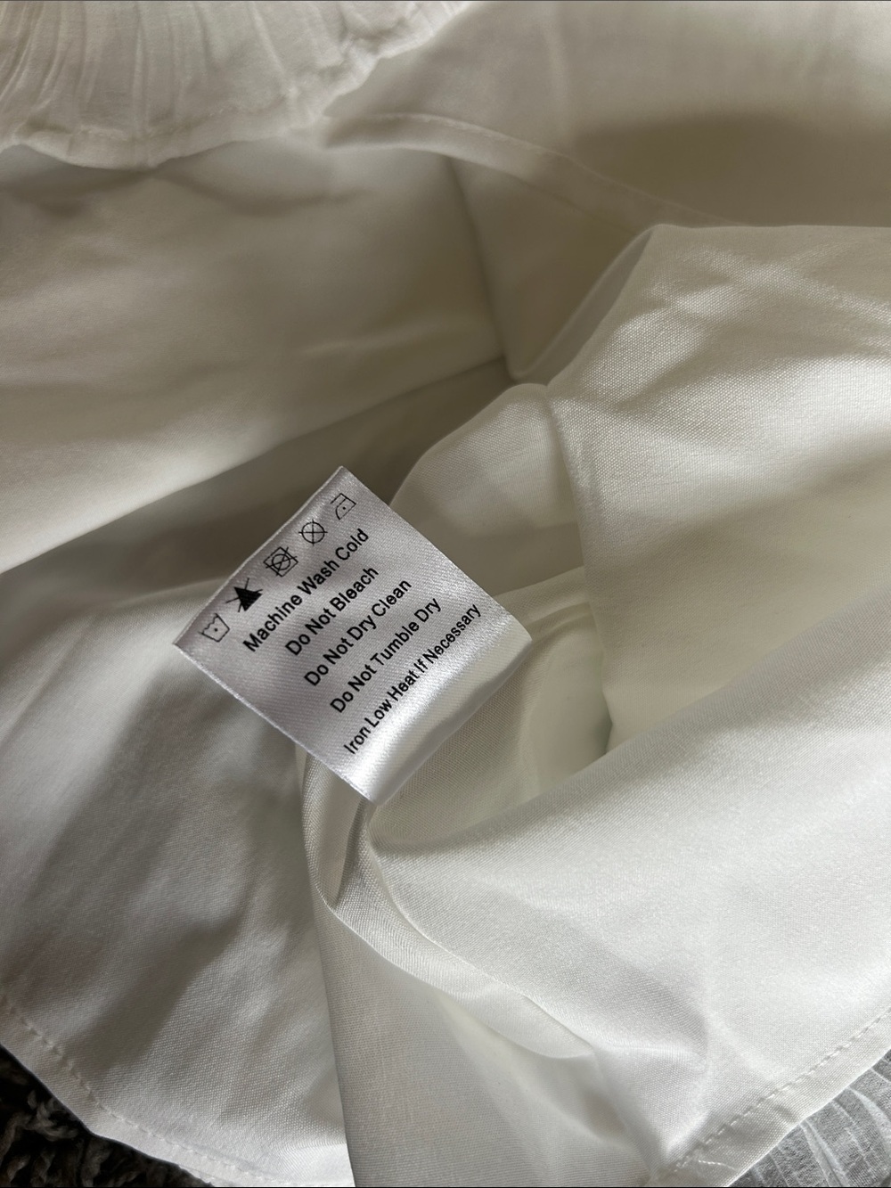 NWOT Princess Polly Matea White Crinkle Spaghetti Strap Mini Dress Size 4 - Picture 7 of 13